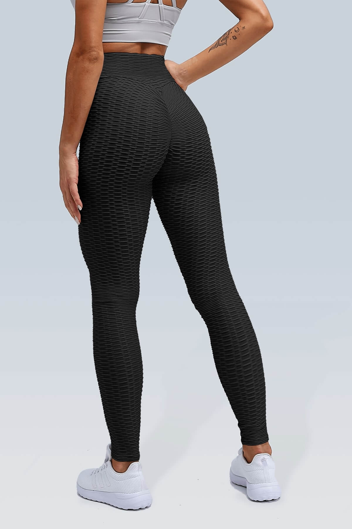 Two Way Crinkle Leggings With Scrunch Bum or Waist / Ultra Body