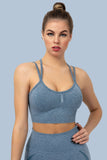 Superfit breathable Sexy Seamless Sports Bra